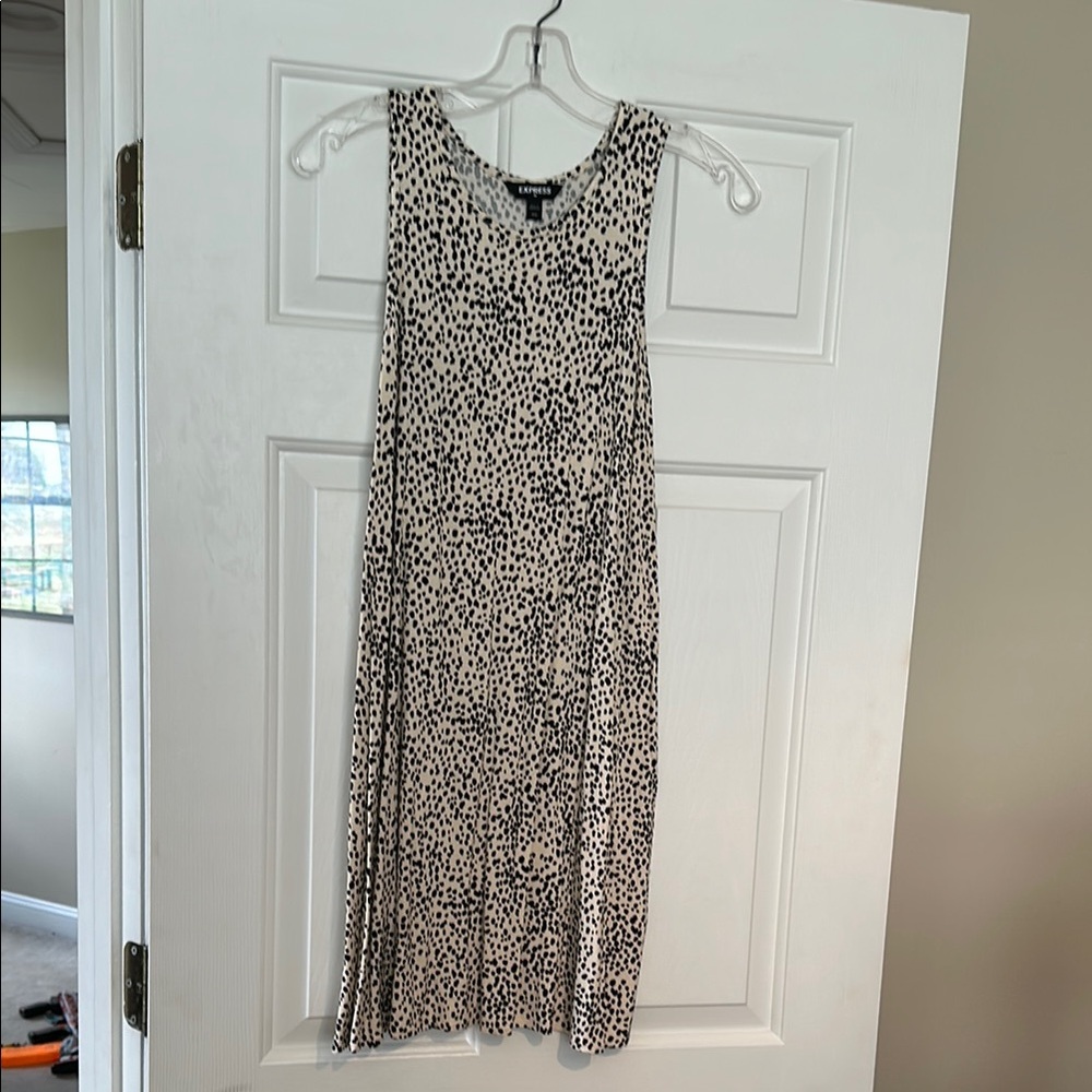 Stylish Black and White Women's Dress